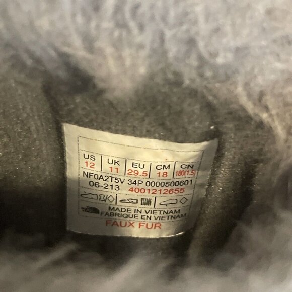 North Face Girls 1 Shellista Extreme NF0A2T5V Pink Snow Winter Boots Waterproof - Picture 10 of 11